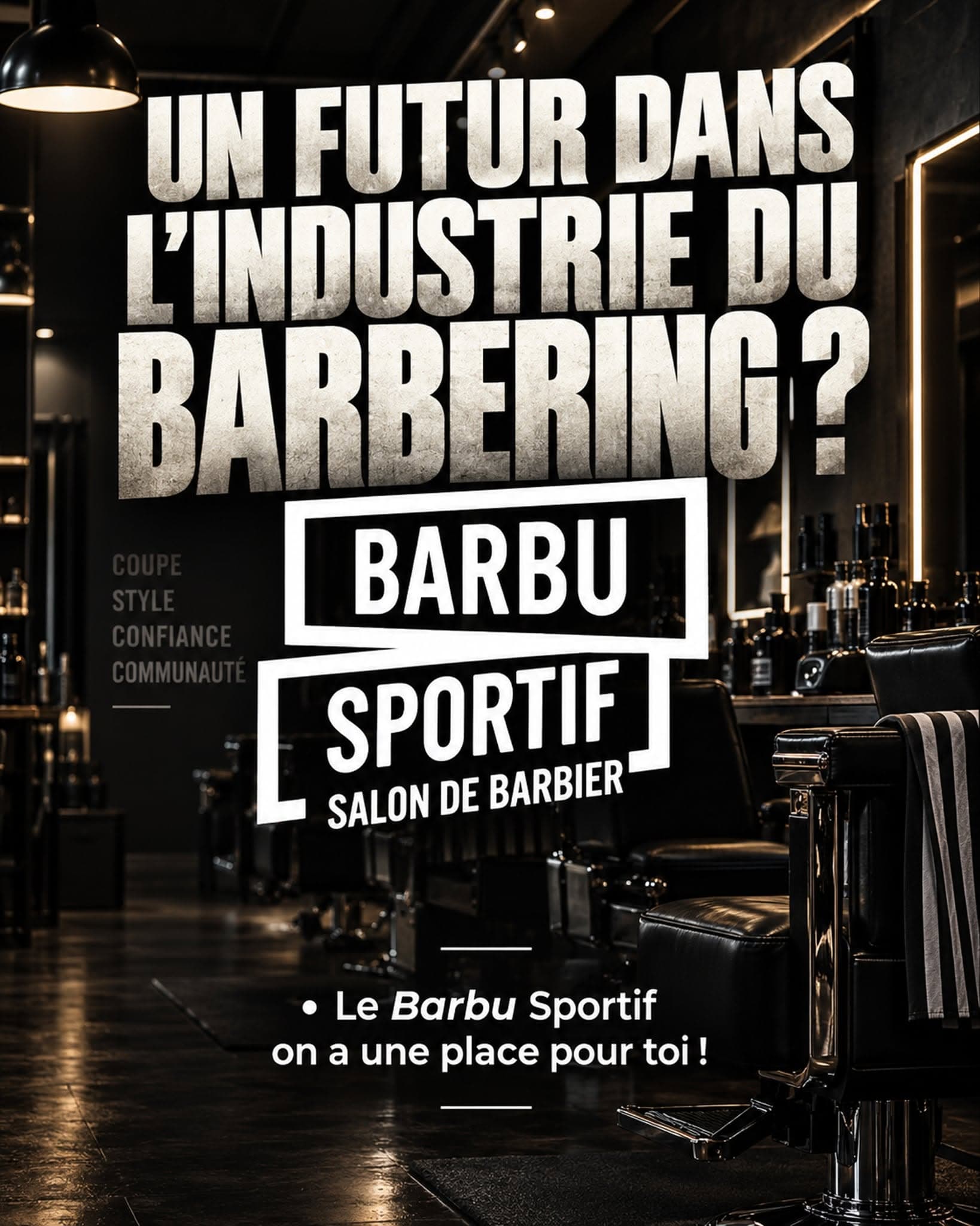 Un futur dans l’industrie du barbering?