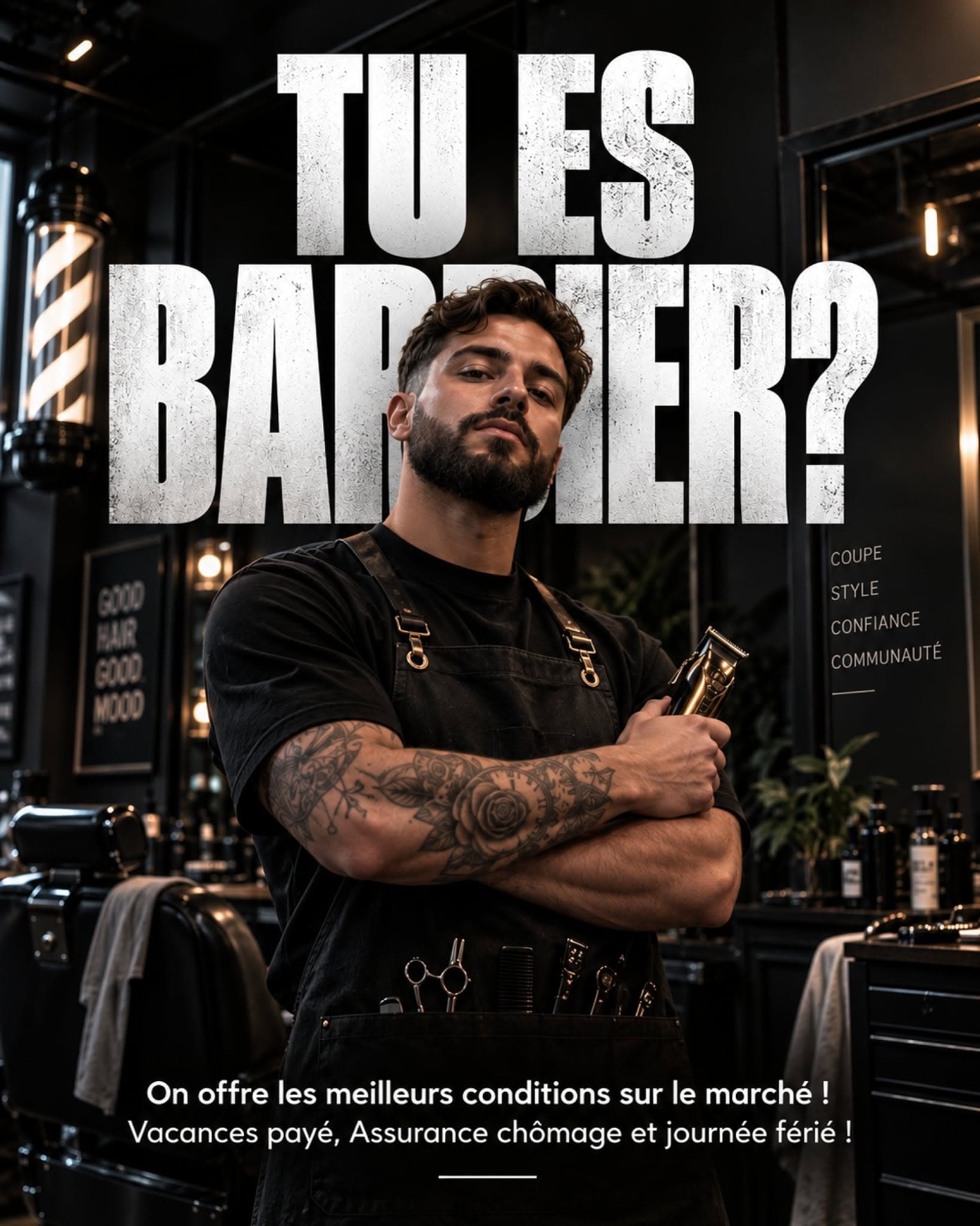 Tu es barbier? | Le Barbu Sportif