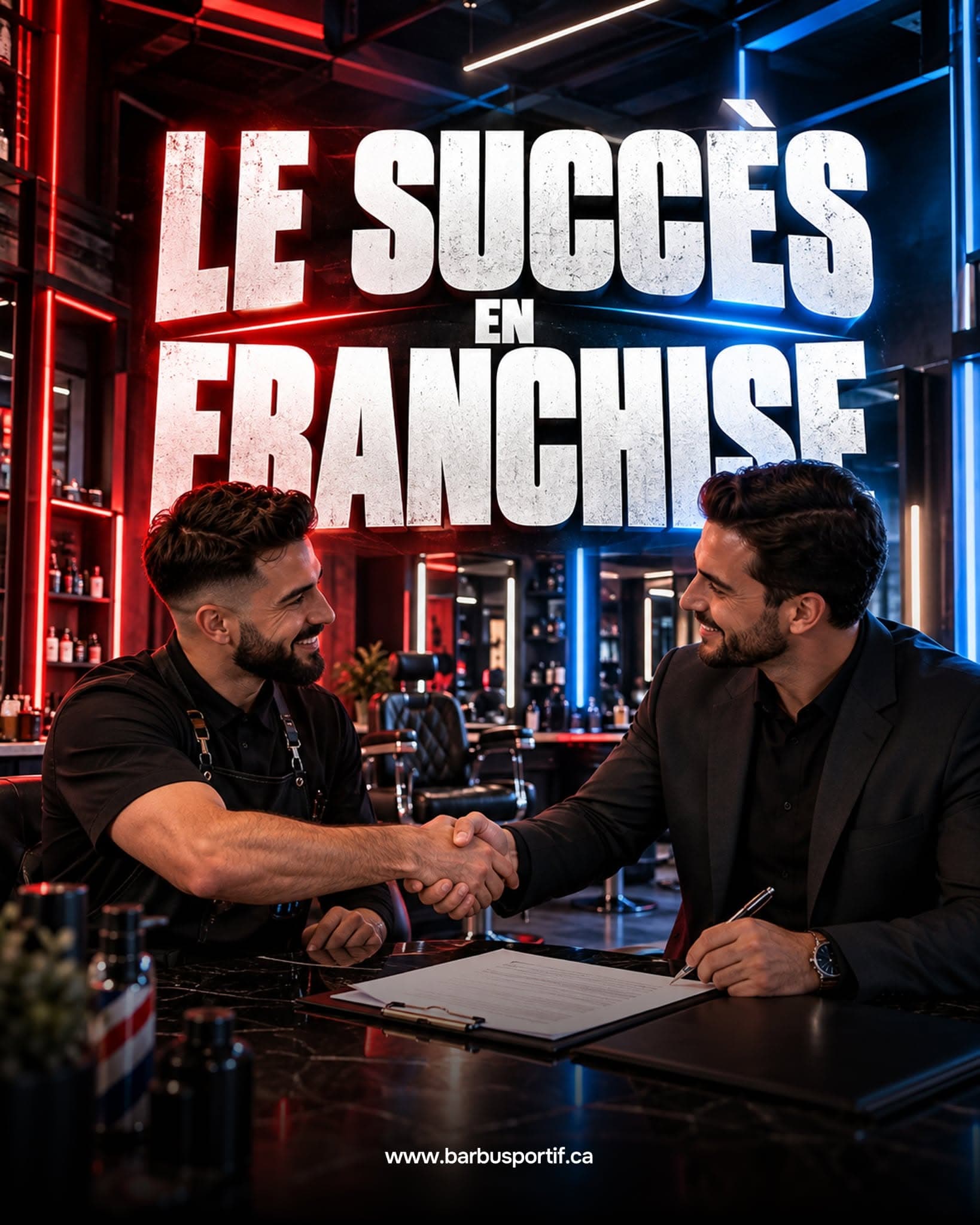 Développement professionnel et opportunités : Emploi barbier chez Le Barbu Sportif au Québec