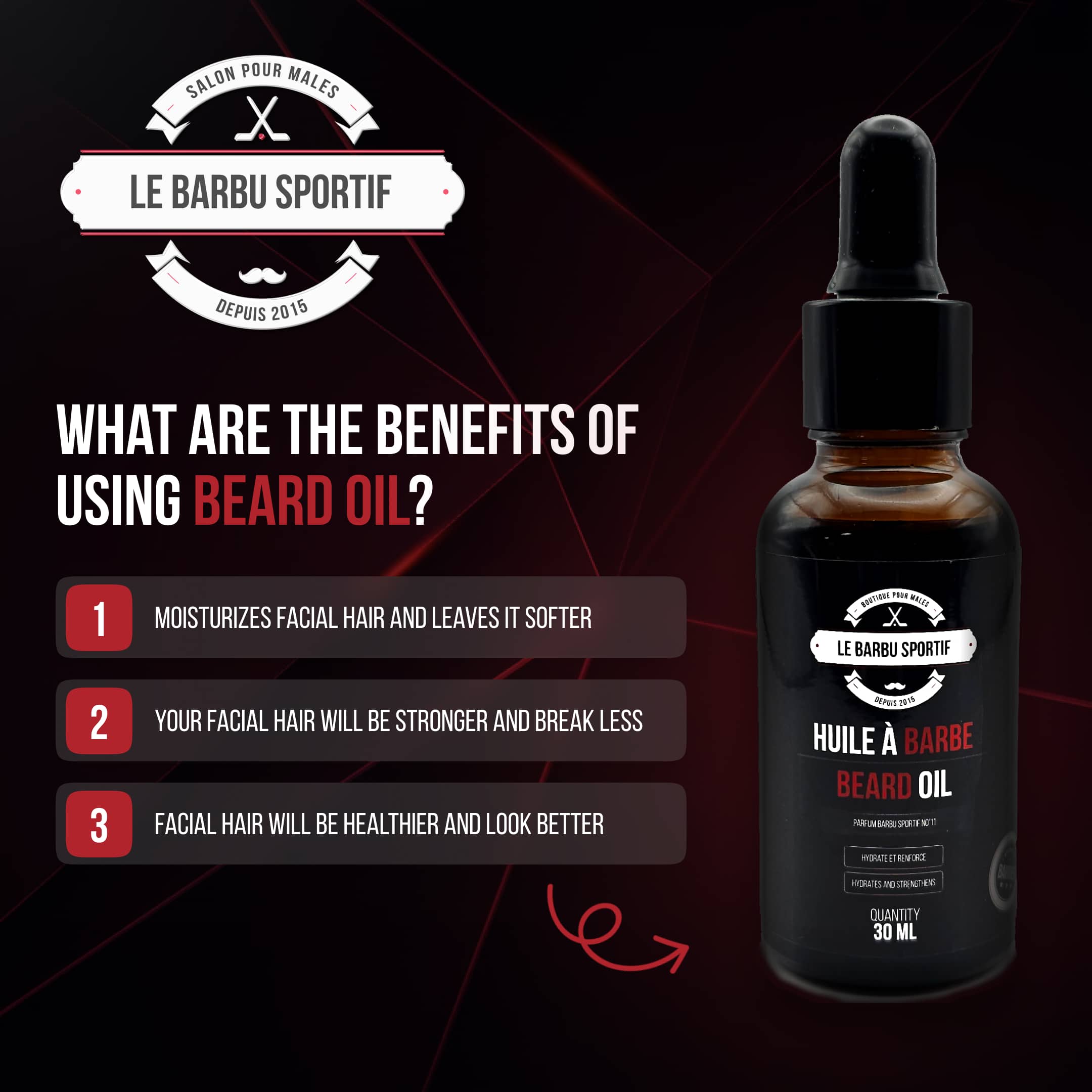 What are the benefits of using beard oil?