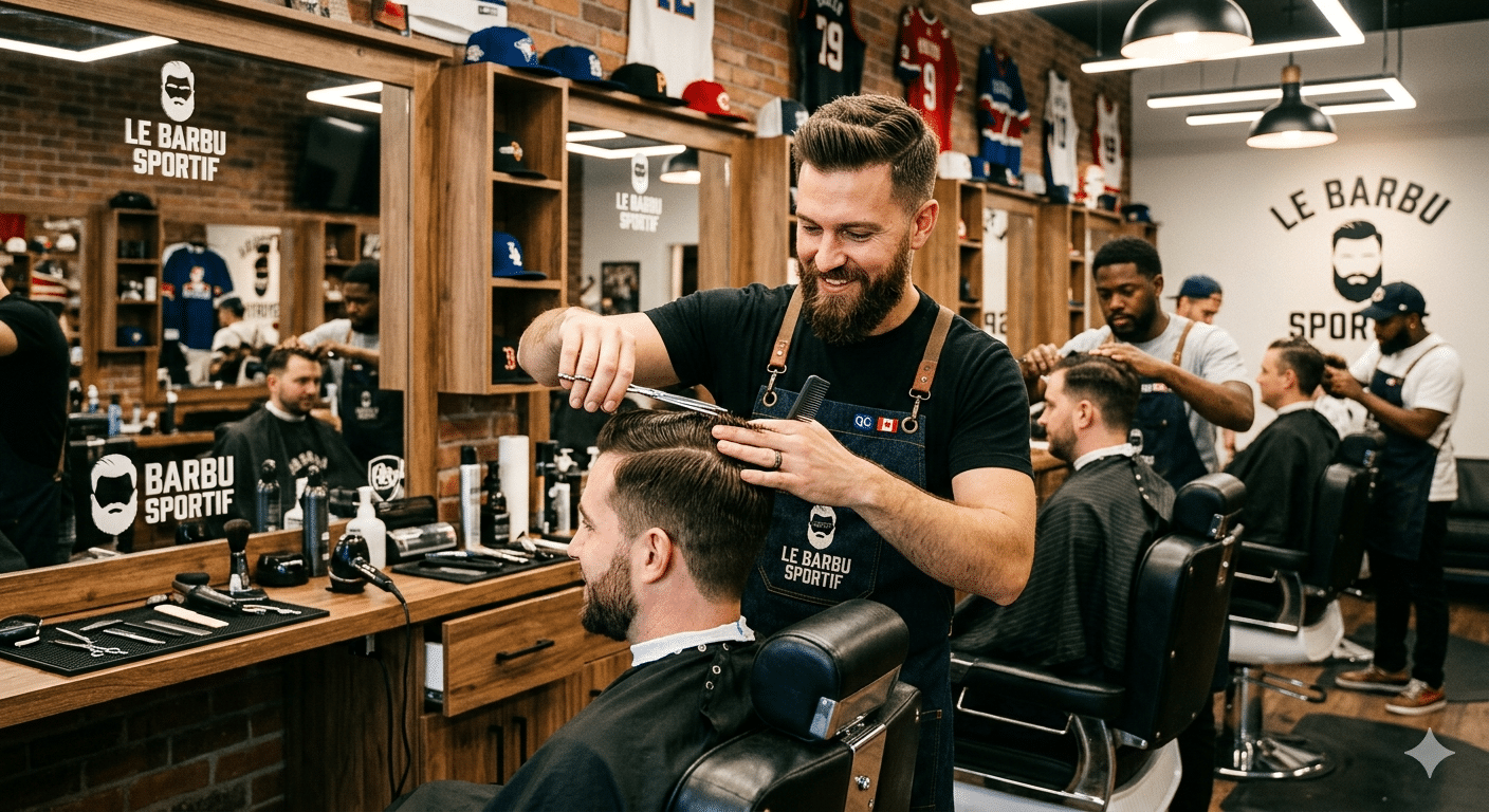 Travailler dans un environnement d'élite chez Le Barbu Sportif